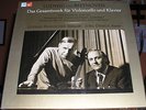 HOELSCHER DEMUS BEETHOVEN COMPLETE CELLO PIANO SONATAS MPS 3LP BOX 1974 NM