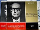 Klemperer. Bach (Brandenburg concertos). Col SAX 2408-9 (2) turquoise. NM