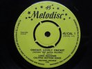 CRICKET  LOVELY  CRICKET /  LORD  BEGINNER  / orig  MELODISC  7 in  1963