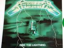 Metallica 'Ride The Lightning' Bernett Green Cover/Vinyl French  NM con