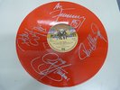 KISS HOTTER THAN HELL ALBUM  SIGNED RED VINYL  LP RECORD