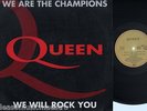 QUEEN we are the champions / we will rock you RARE FRENCH PROMO EMI SP 1615 12