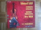 Devy ERLIH - Lalo : symphony espagnole - DUCRETET THOMSON 320 C 124