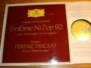 BEETHOVEN 7.Symphony FRICSAY LP DGG SLPM Tulip