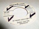 Porgy and the Monarchs My Heart Cries For You Promo original Northern Soul 45