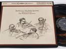 BEETHOVEN: EARLY STRING QUARTETS/BUDAPEST/FIRST ISSUE SIX-EYE 3-LP BOX/NM