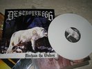 DESTROYER 666 -unchain the wolves WHITE VINYL LP TOP CONDITION 