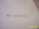THE BEATLES WHITE ALBUM 1968 NO 95019 UK MONO LP TOP OPENING POSTER & POSTCARDS