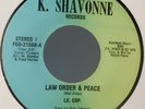 MODERN FUNK* Law Order & Peace - Le Cop *K SHAVONNE* Holy Grail *SOUL* 70's
