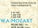 SEALED/WILLIAM KROLL &  ARTUR BALSAM / MOZART Sonatas Violin Piano/L'OISEAU-LYRE