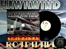 HAWKWIND RARE COMPLETE UK LP 1975 ROADHAWKS + POSTER + STICKER UNITED ARTISTS