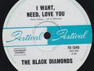 BLACK DIAMONDS NM 45 rpm AUSSIE SINGLE 1966 GARAGE PUNK 
