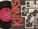THE KINKS SEE MY FRIEND DANISH 45+PS 1965 MOD FREAKBEAT GARAGE PSYCH