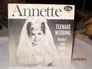 ANNETTE FUNICELLO TEENAGE WEDDING RECORD AND PICTURE SLEEVE