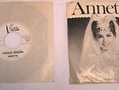 ANNETTE FUNICELLO TEENAGE WEDDING PROMO RECORD AND PICTURE SLEEVE