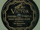 Victor V-38071 The Missourians Ozark Mountain Blues 1929