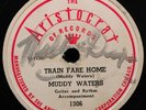 MUDDY WATERS Signed WILLIE DIXON Sittin Here Drinkin ARISTOCRAT Train Fare Home