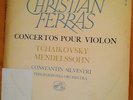 TCHAIKOVSKY, MENDELSSOHN, FERRAS, SILVESTRI, ASDF 152