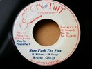 REGGAE GEORGE (Prince Far I)-Stop Push The Fire-/JA CRY TUFF killer dub ORIG 7”