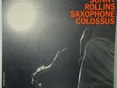 Sonny Rollins Saxophone Colossus Vintage Original Vinyl Mono LP UK RVG
