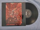 KREATOR-pleasure to kill-LP Zustand VG+ Noise International 1986