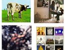 Pink Floyd - 4 LPs:Ummagumma, Atom Heart Mother, A Nice Pair, Obscured by Clouds