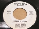 eboni band - shake it down/get together killer 70's funk 45 nice
