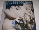 MADONNA - TRUE BLUE - LP SLEEVE (SIGNED)