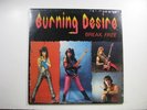 BURNING DESIRE Break Free LP DETROIT GLAM METAL SEALED