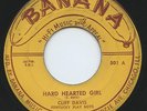 Rare Rockabilly 45 - Cliff Davis - Hard Hearted Girl - HEAR - VG