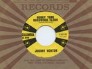 Rare Rockabilly 45 - Johnny Horton - Honky Tonk Hardwood Floor - HEAR - VG+