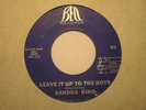 Sandra King 45 On Bell Leave It Up To The Boys/Please Heart (Northern Soul)