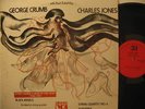 GEORGE CRUMB/CHARLES JONES usa LP BLACK ANGELS STRING QUARTET Classical CRI
