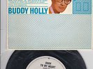 BUDDY HOLLY AUSSIE EP NO 8 EXCELLENT+ BOB MONTGOMERY
