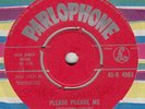 BEATLES PLEASE PLEASE ME ORIG 1963 UK RED PARLOPHONE 45