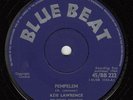 AZIE LAWRENCE  PEMPELEM  ORIG UK BLUE BEAT 45 CLIP MINT