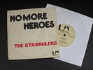 STRANGLERS NO MORE HEROES  BRAZILIAN PIC SLEEVE    RARE PUNK