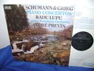 TAS: Radu Lupu, Previn: Schumann, Grieg. Piano concs. 1973 UK SXL 6728 ed1 RARE