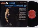 OSCAR BROWN JR Sin & Soul COLUMBIA LP NM