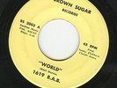 NORTHERN FUNK ORIGINAL  1619 B.A.B.  WORLD  / FOR YOUR LOVE    BROWN SUGAR  VG++