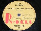 Cool Doo-Wop R&B 78 rpm Original THE JAGUARS R-Dell Records WAY YOU LOOK TONIGHT