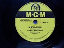 Hank Williams...Your Cheatin' Heart, Kaw-Liga...78 rpm 1954
