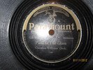 KING OLIVER WITH CLARENCE WILLIAMS ORCHESTRA ON U.S. PARAMOUNT 78 RECORD