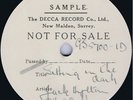 JACK HYLTON & HIS ORCHESTRA - UNLISTED DECCA TEST GB5700-1D, SITTIN' IN THE DARK