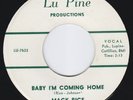 MACK RICE Baby I'm Coming Home RARE northern soul 45 M- GREAT new breed r&b HEAR