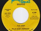 WILLIE BABY RODRIGUEZ Oye Mima RARE boogaloo 45 LATIN SOUL Con Sentimento HEAR