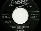 Excels 45 RPM on Central 1959 (Doo Wop) Hear it