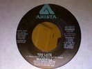 MANDRILL-TOO LATE-DIDN'T IT RAIN-UNITED ARTISTS PROMO 406. EX