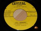 ROCKSTEADY 45 - DERRICK HARRIOTT - It's Alright b/w Standing In on CRYSTAL