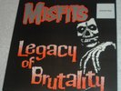 MISFITS LEGACY OF BRUTALITY LP (PLAN 9 RECORDS/ PL9-06/ RED VINYL)